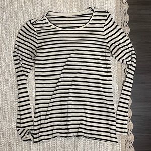 Black and White Stripe long sleeve